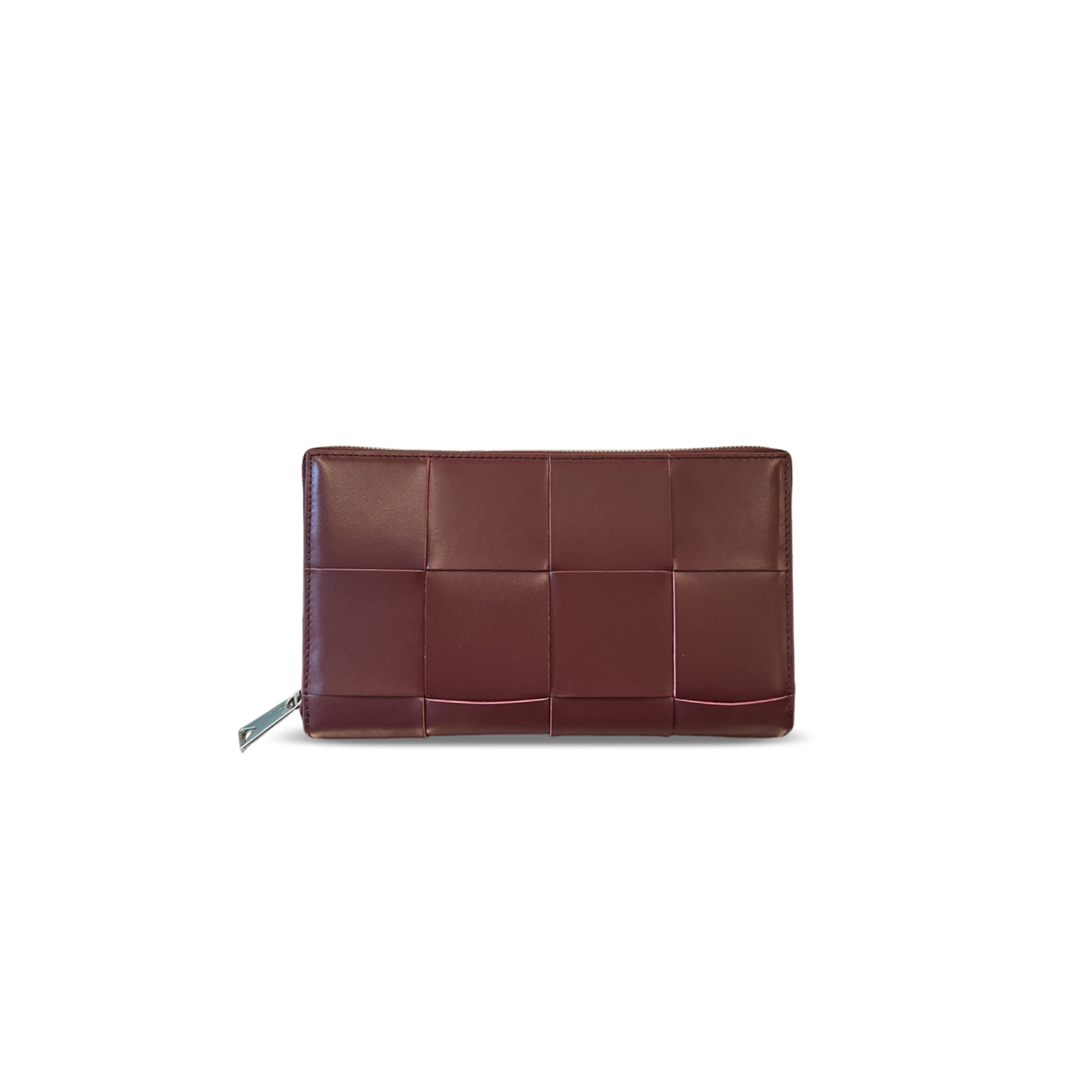 BOTTEGA VENETA CASSETTE ZIP AROUND WALLET 814649 (19*11.4*2cm)